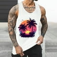 thumbnail image 2 of Otaozi Tank Tops Men Casual Cotton Tank Tops Pack Mens Tops Sexy Going Out Plus Size Summer Tops For Curvy Men 3Xl Mens Tropical T Shirts Short Sleeve Big And Tall Deal Big Spring Sale, 2 of 5