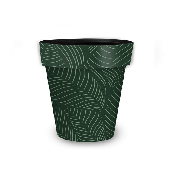 Briarwood Lane Tropical Leaves Small Planter