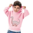 thumbnail image 3 of Sudadera con capucha para bebé, niño y niña, sudadera informal con estampado para bebé, regalo para niña, blusa, 3 of 5