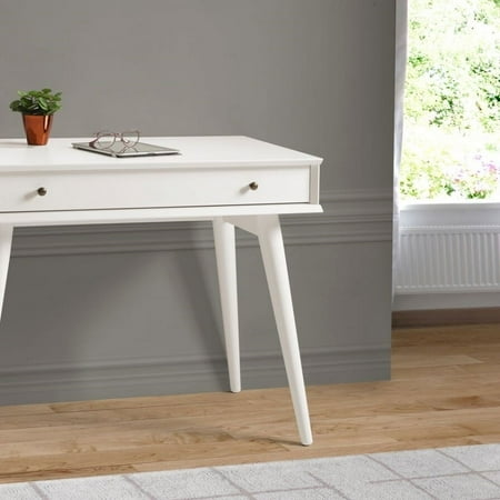 UPC: 0817394022101 | Eco Flex Furniture MD1103 Mid-Century Desk  White