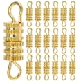 thumbnail image 3 of EeaseCA 50pcs Jewelry Clasps Screw Type Clasp for Necklace Bracelet Chain DIY Making Accessories, 3 of 8