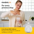 thumbnail image 3 of Recolector de Leche Materna Medela In-Bra Antiderrame 30 ml, 3 of 9