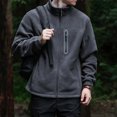 thumbnail image 4 of Sudadera con cremallera de alta calidad, perfecta para otoño e invierno, ropa polar 2024, sudadera con capucha térmica informal cálida coreana para hombre, 4 of 5