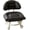 Black, variant on Rolling Low Stool with Backrest, Rolling Backrest Chair, Green | with Padded Seat & 360° Silent Casters, Cloud Comfort Swivel Stool, Cloud-Soft Cushion for Workshops, Garages, Studios, Home