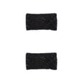 thumbnail image 1 of Jumpingount Diademas de punto Protección para la cabeza de invierno Calentadores de oreja universales a prueba de viento ancho Accesorio de moda para Hilo negro 2piezas Jumpingount CBP268606, 1 of 6