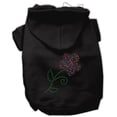 thumbnail image 5 of Multi-Colored Flower Rhinestone Hoodie, 5 of 5