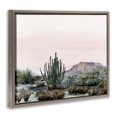 thumbnail image 3 of Stupell Industries Tranquil Desert Atmosphere Brown Framed Floater Canvas Wall Art design by Georgie Harrison, 17 x 21, 3 of 9