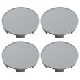 thumbnail image 1 of 70mm 6 Clips Rueda Llanta Cubo Centrales Tapas Gris – 4uds, 1 of 5
