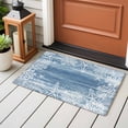 thumbnail image 5 of Sea Stars Washable Small Entryway Area Rugs 2'x3', Summer Beach Sea Star Coral Light Blue Texture Low Pile Throw Rug Non-Slip Sturdy Edge Binding Carpet for Front Door Floor Room Entry, 5 of 9