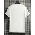 thumbnail image 2 of Men'S Boston Est. 1997 Graphic Print T-Shirt, Casual Crew Neck Short Sleeve Tee with Slight Stretch, Regular Fit, Letter Pattern Design, Perfect for Sports or Leisure Activities,, 2 of 2