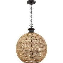 3 Light Pendant 22.75 Inches High     -Traditional Installation Quoizel Lighting Qf4034pn