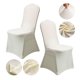 thumbnail image 2 of High-end Dining Chair Cover Wedding Party Decoration All-inclusive One-piece Spandex White Chair Cover Elastic Chair Cover buy 2 save 10%, 2 of 3