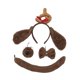 thumbnail image 4 of Diadema con orejas de perro, adorable disfraz de cachorro para Halloween Estilo D, 4 of 9