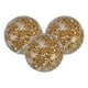 thumbnail image 1 of Uxcell Paquete de 3 Bolas Decorativas para Cuencos, Bolas de Vidrio Mosaico de 2.4 Pulgadas para Decoración del Hogar/Mesas de Comedor [Marrón], 1 of 7