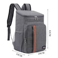 thumbnail image 2 of Long Lasting Freshness Cooler Backpack, Spacious Capacity Accommodates Your Needs, Features Leakproof And Durable Design For Work, Lunch, And Outdoor Adventures (35 Can Capacity), 2 of 5