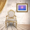 thumbnail image 3 of Jaynes Gallery 32x23 Gold Ornate Wood Framed with Double Matting Museum Art Print Titled - Canada-Manitoba-Dugald Full moon at dawn, 3 of 4
