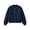 Navy, variant on Women's Fleece Button Down Bomber Jackets Fall Winter Long Sleeve Warm Trendy Casual Cropped Coats S-XXL