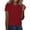 A1 Red, variant on Holzkary Women's 2026 Summer Short Sleeve Tops Colourful Striped Crewneck Loose Work T Shirts Blouses Striped Plaid Going Out Work Travel Blouse Color Block Pullover Basic Tee Y2K Clothes SB1 XL
