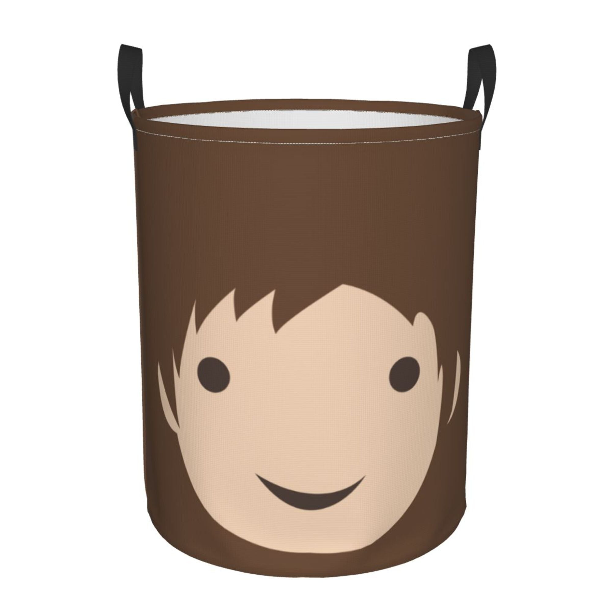 ZICANCN Cartoon Smiling Boy Laundry Basket Organizer , Dirty Clothes