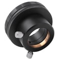 thumbnail image 4 of Macro Lens Adapter, Manual Focus Black CNC Camera To Eyepiece Adapter Anodic Oxidation Portable   for  Camera, 4 of 7
