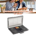thumbnail image 4 of Estuche Para Tarjeta De Memoria De Juego De 12 + 2 Ranuras Apto Para Nintendo Switch Box (Negro), 4 of 6