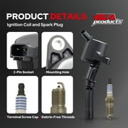 Set of 8 ISA Ignition Coils DG508 & 8 Motorcraft Spark Plugs SP479 Compatible with Ford 5.4L V8 DG472 DG457 DG491 Crown Victoria Expedition F-150 F-250 Mustang Lincoln Mercury