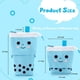 thumbnail image 3 of Boba Lindo estuche de pie para niños, caja de lápices emergente, bolsa de maquillaje, regalo de Navidad para niños, organizador de bolígrafos, bolsa de cosméticos, papelería Kawaii (azul), 3 of 3