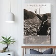 thumbnail image 5 of Martin Luther King Jr. I Have A Dream Poster Wall Art Poster Gifts Bedroom Prints Home Decor Hanging Picture Canvas Painting Posters 16x24inch(40x60cm), 5 of 6