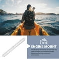 thumbnail image 4 of LOLIPPYY Universal White Plastic Surfboard Fin Box Fin Holder for Smooth Steering Balance, 4 of 8