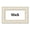 Charleston White, variant on 10x5 Frame White Real Wood Picture Frame Width 1.75 inches | Interior Frame Depth 0.5 inches | Wide