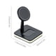 thumbnail image 2 of Cateissary inalámbrico USB Teléfono móvil para el hogar Auricular compatible con Bluetooth Estación de acoplamiento de carga rápida Soporte Electrónica Negro, 2 of 6