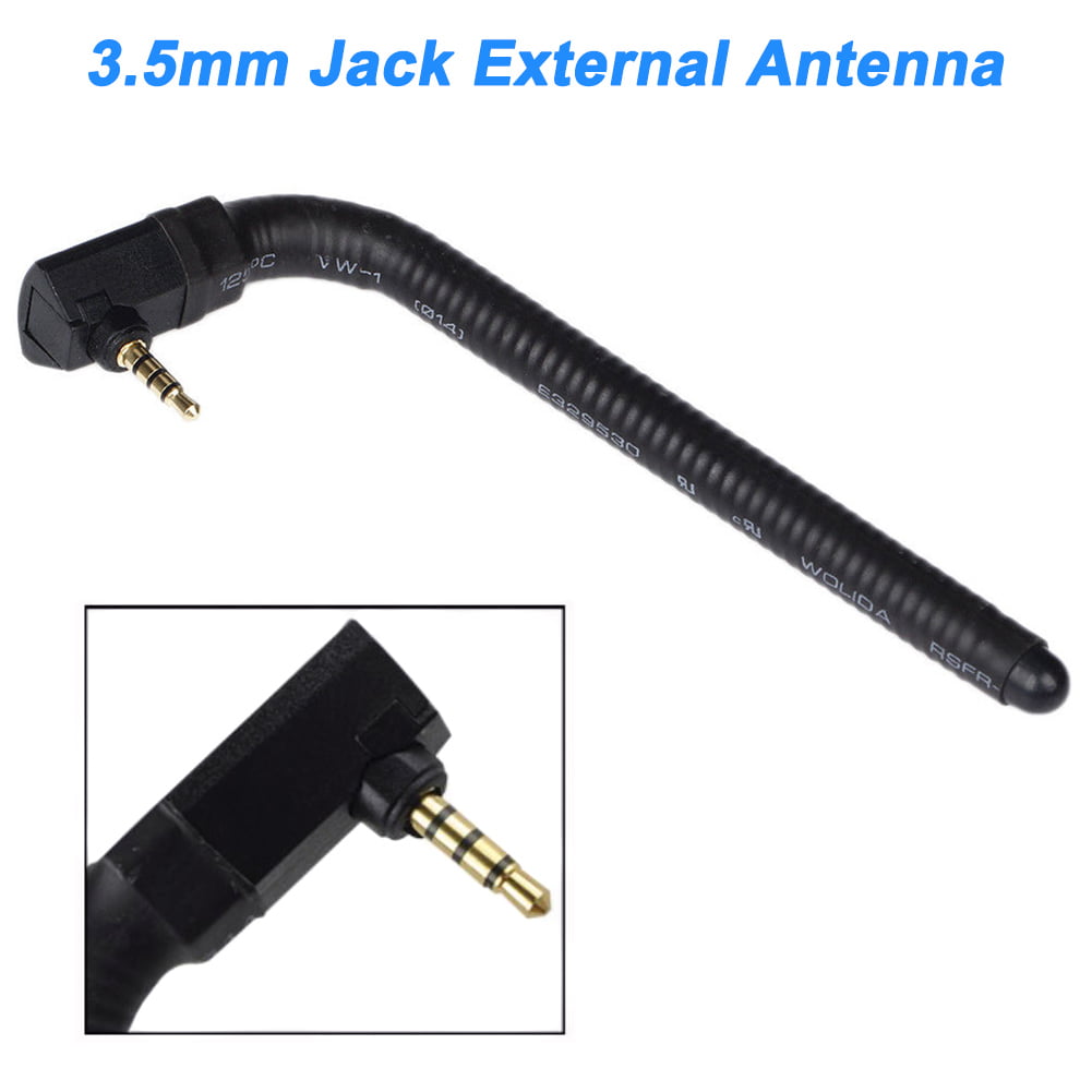 1× 3.5mm Jack External Antenna Signal Booster 6DBI For Cell Phone Outdoor 