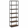 thumbnail image 5 of Furinno SIMPLISTIC 7-Tier Metal Frame Bookcases 11.8 x 23.6 x 74.9 Amber Pine, 5 of 5