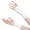 white, variant on Vjnyvs 1 Pair Golf Half Finger Glove Ice Silk Sunscreen Breathable Gloves Sun Protector Gloves Women Right Left Hand