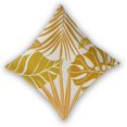 thumbnail image 2 of Palm Leaf Pillow Covers 18x18 Set of 2, Summer Mustard Yellow Tropical Leaf Decorative Throw Pillow Covers Outdoor Botanical Farmhouse Cushion Case Linen Square Decor for Home Couch Sofa, 2 of 6