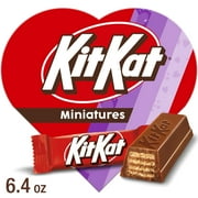 Kit Kat Miniatures Milk Chocolate Wafer Valentine's Candy, Gift Box 6.4 oz