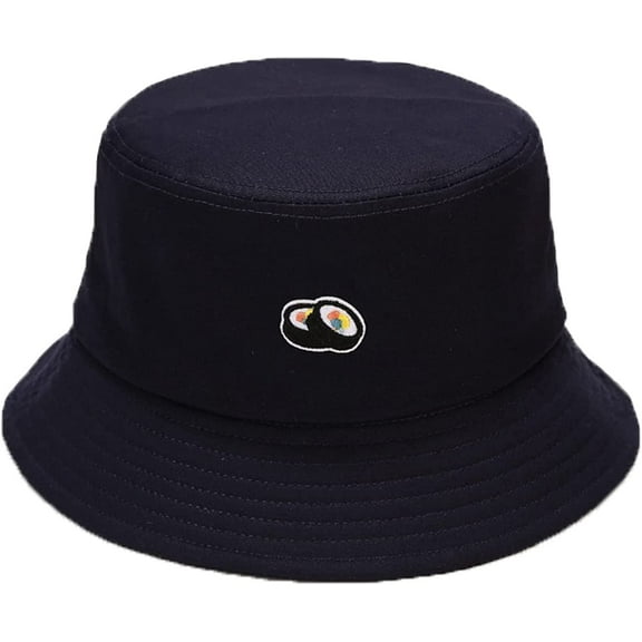CoCopeaunts Women Bucket Hat Spring Sunscreen Fisherman Hat Sushi Embroidery Men Wild Wear Summer Autumn Outdoor Basin Hat