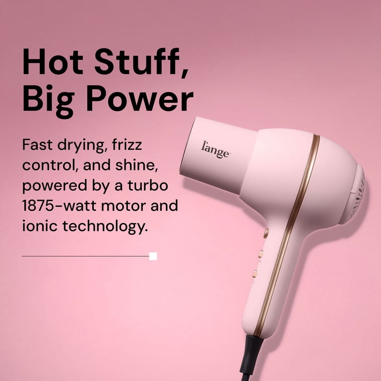 L'ange Hair HotStuff Compact Ionic Hair Dryer | Fast-Drying Hair