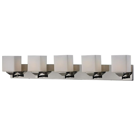 5 Light Bathroom Light in Billiard Style 38.5 inches Wide By 6.75 inches High Bailey Street Home 372-Bel-1176733