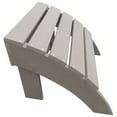 thumbnail image 5 of Island Retreat Ez-Care Tek-Wood Adirondack Ottoman - Slate Grey, 5 of 5
