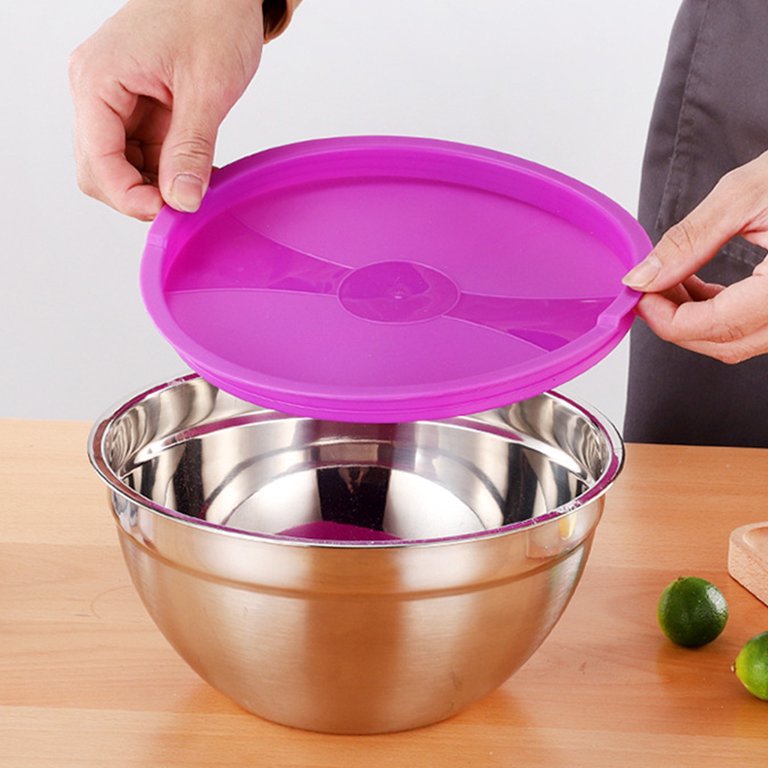 colorful stainless steel 18-26cm mixing salad