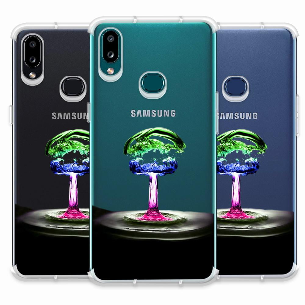 AMZER Galaxy A10s Case, Clear Designer Soft & Flexible TPU Ultra-Thin Shockproof Transparent