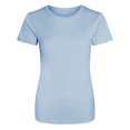 thumbnail image 1 of Just Cool- Camiseta de deporte lisa para chica/mujer (Azul Cielo), 1 of 2