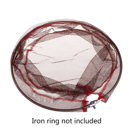 Fishing Net Mesh Bag Silicone Landing Net High Density Tackle Accessories 35/40c