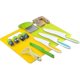 thumbnail image 3 of Toddler Kitchen Utensil Set - Toddler Safe Kitchen Knife Set For Real-life Cooking With Toddler Safe Plastic Knives - Kids Cutting Board, 3 of 5