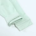 thumbnail image 5 of Boys' Solid Color Pajama Set, Kids 2-Piece Long Sleeve Top and Pants Loungewear, Soft Comfortable Home Wear Sleepwear for Toddlers and Children, Casual Indoor Outfit Green, 5 of 7