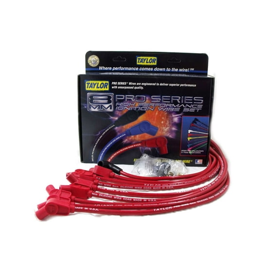 Taylor Wire / Vertex 76242 TAY76242 8MM RACE FIT PRO TCW RED