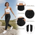 thumbnail image 5 of VDJ Womens Hiking Pants Lightweight Breathable Quick Dry Joggers Elastic Waist Athletic Running pants with Size Pockets Size XL, 5 of 10