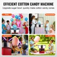thumbnail image 7 of KFFKFF Commercial Cotton Candy Machine Sugar Floss Maker 1000W for Party Red, 7 of 7