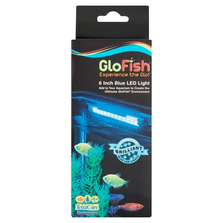 GloFish Tetra Care 6 Inch Blue LED Aquarium Light,